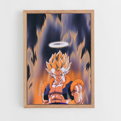ap-gogeta-8 cadre Bois clair