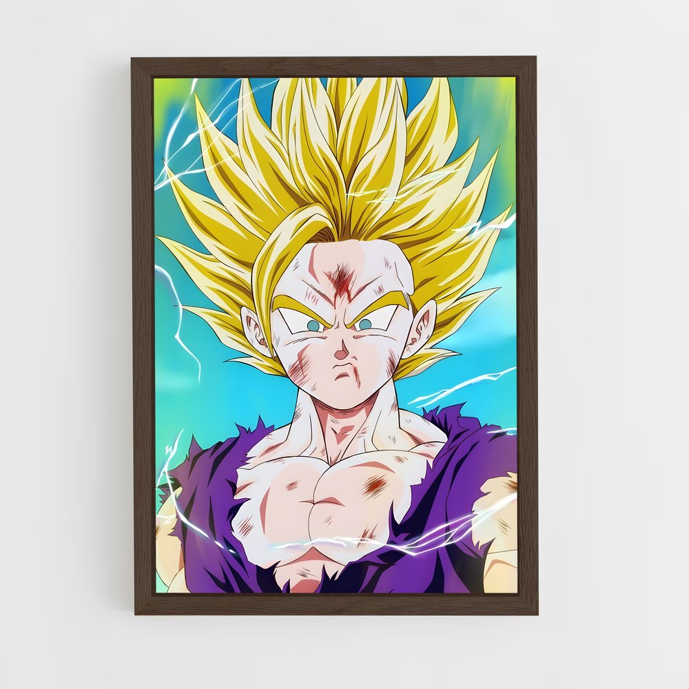 ap-gohan-4 cadre Bois foncé