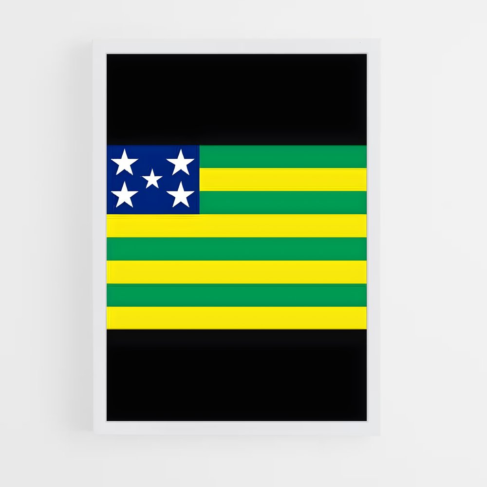 ap-goias flag-1 cadre Blanc