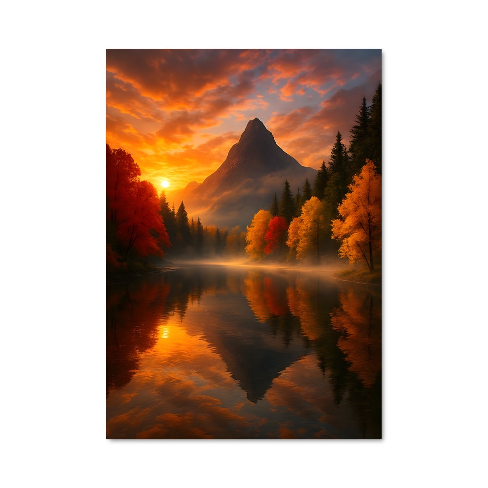 Poster Golden autumn 97628