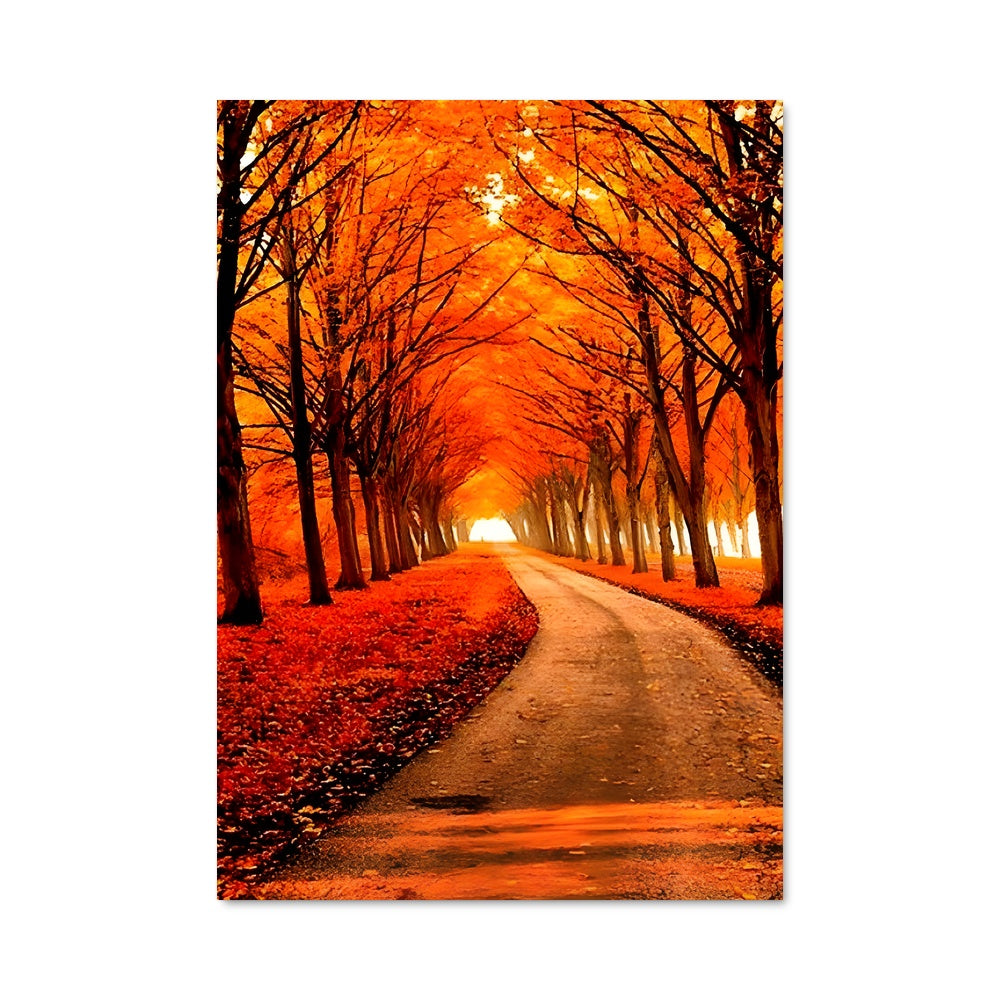 Poster Golden autumn 97650