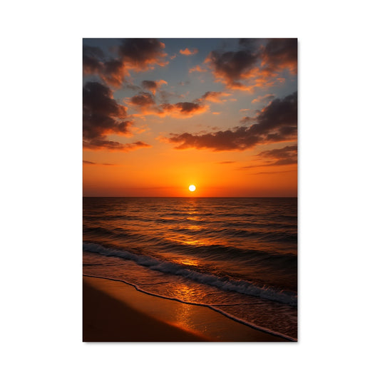 Poster Coucher Doré