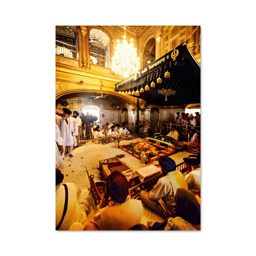 Poster Prières au Temple Doré