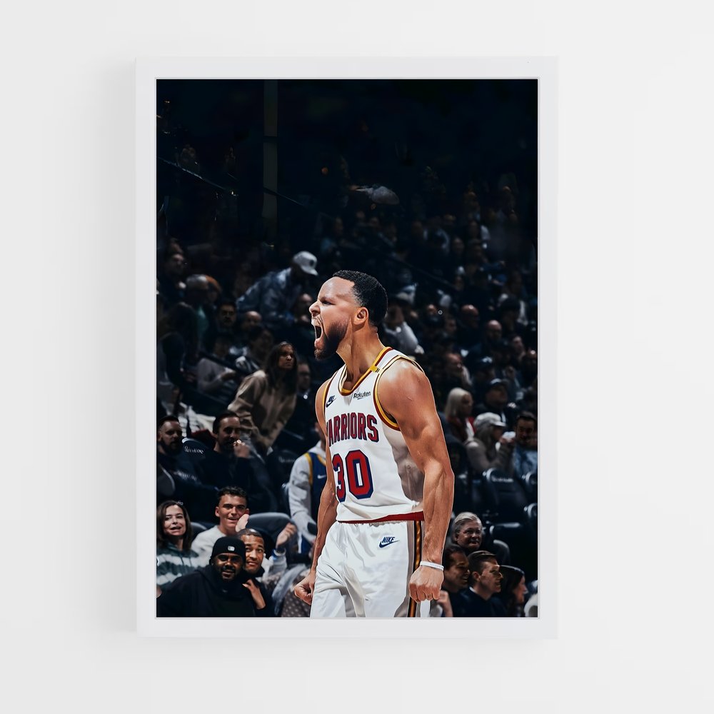 ap-golden state warriors-10 cadre Blanc