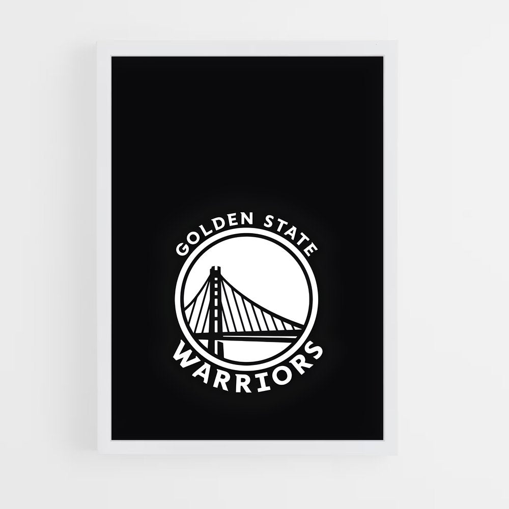 ap-golden state warriors-12 cadre Blanc