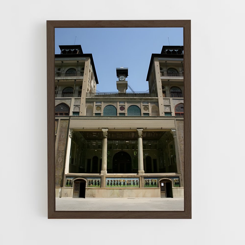 ap-golestan palace-2 cadre Bois foncé