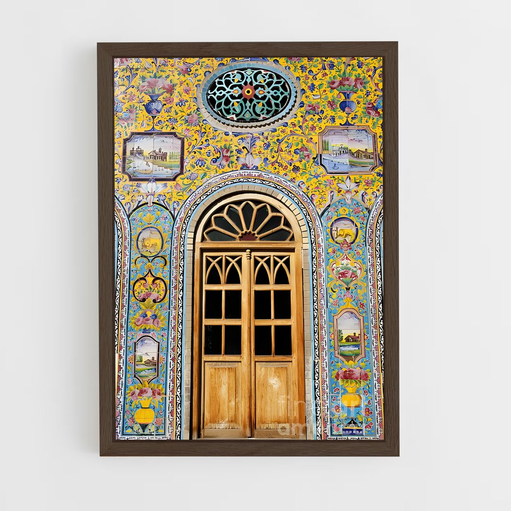 ap-golestan palace-4 cadre Bois foncé