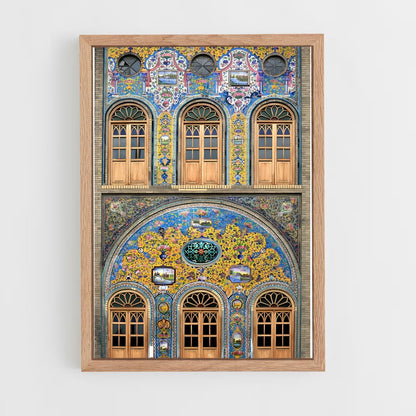 ap-golestan palace-8 cadre Bois clair