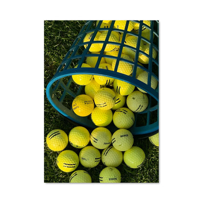 Poster La Boule Jaune