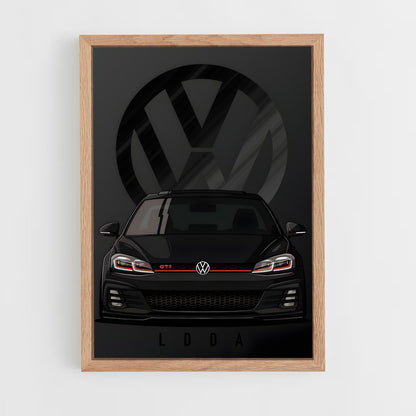 ap-golf gti-2 cadre Bois clair