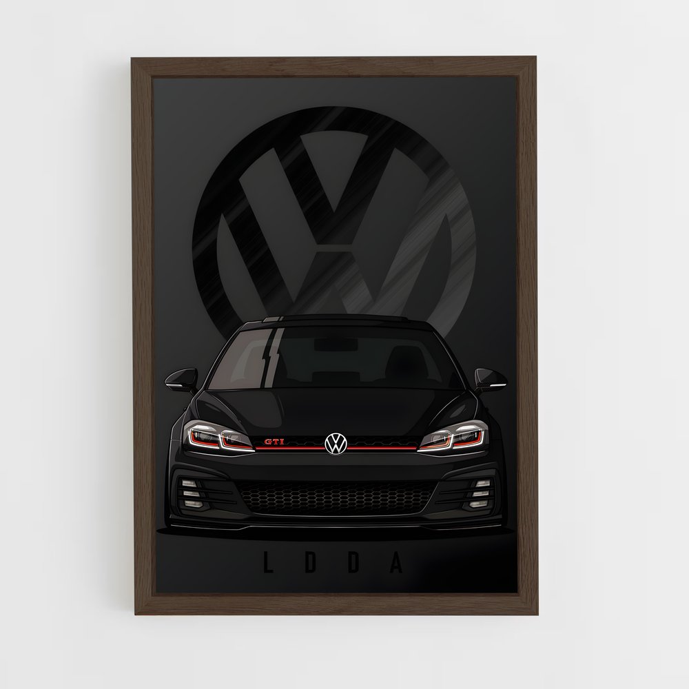 ap-golf gti-2 cadre Bois foncé