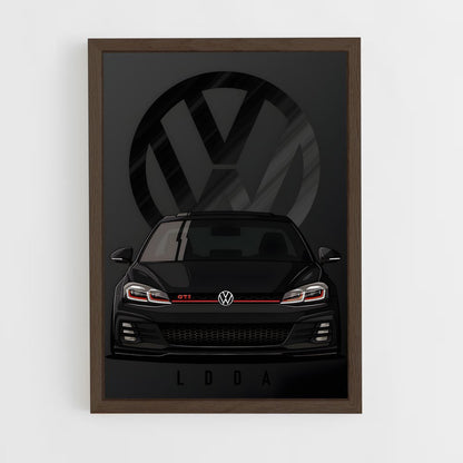 ap-golf gti-2 cadre Bois foncé