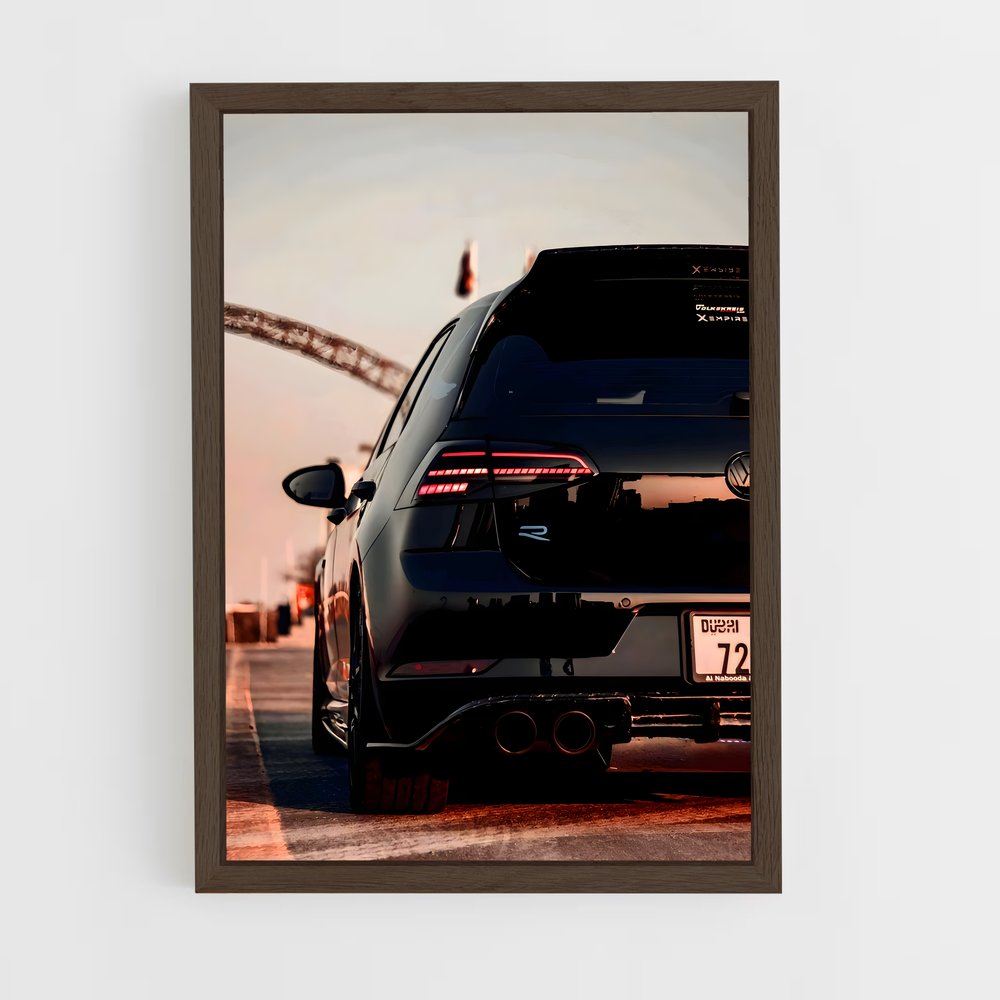 ap-golf gti-3 cadre Bois foncé