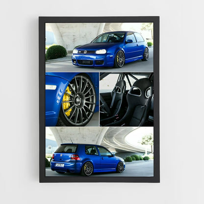 ap-golf r32 mk4-1 cadre Noir