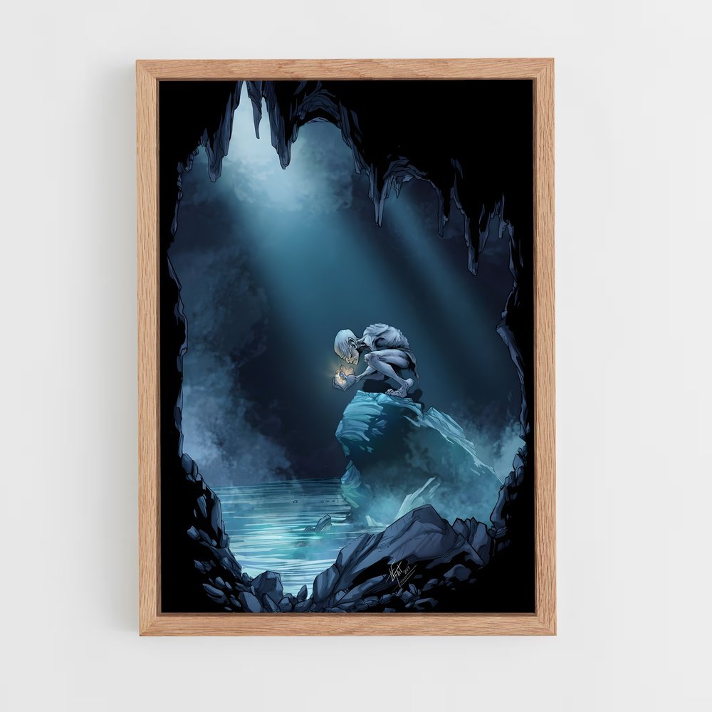 ap-gollum-1 cadre Bois clair