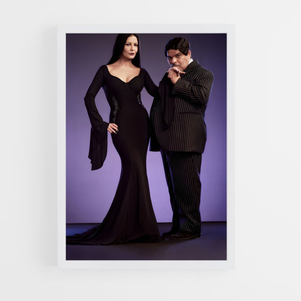 ap-gomez addams-1 cadre Blanc