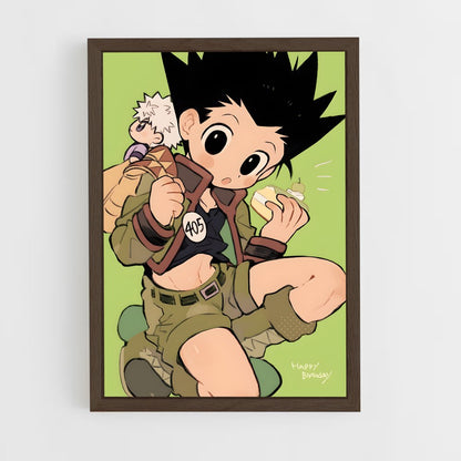 ap-gon freecss-2 cadre Bois foncé