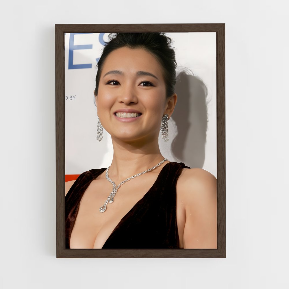 ap-gong li-3 cadre Bois foncé