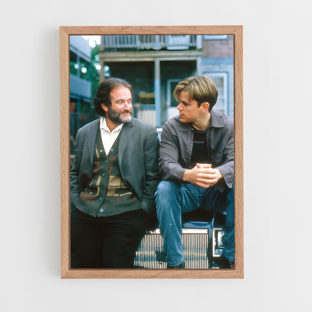 ap-good will hunting-2 cadre Bois clair