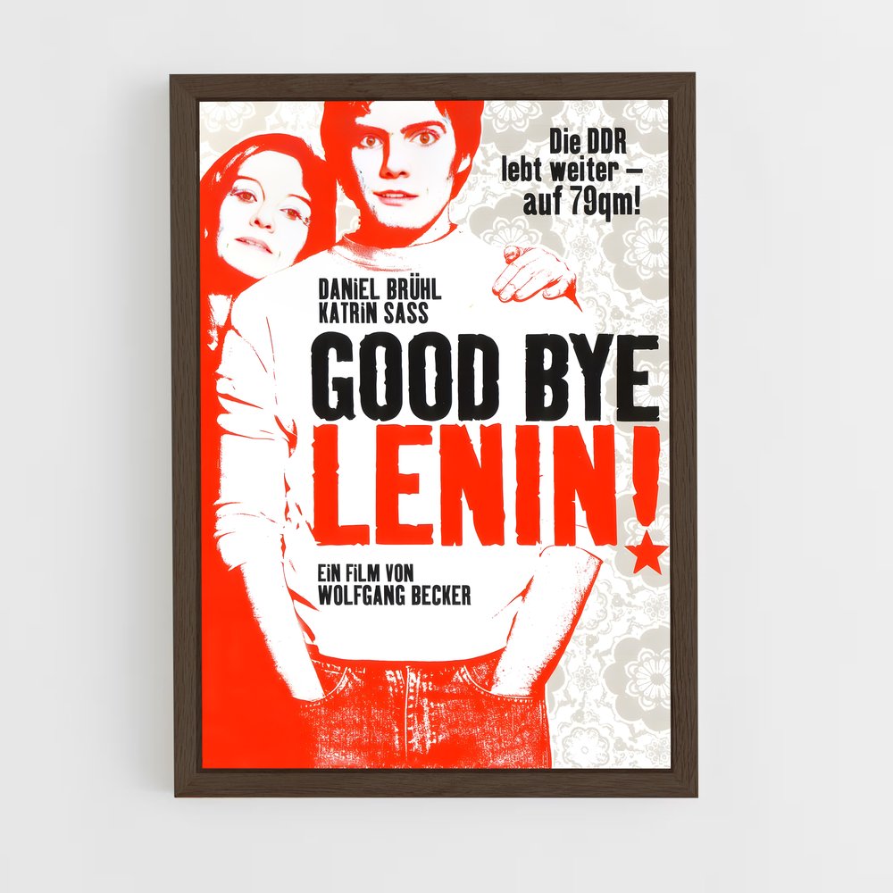 ap-goodbye lenin-1 cadre Bois foncé