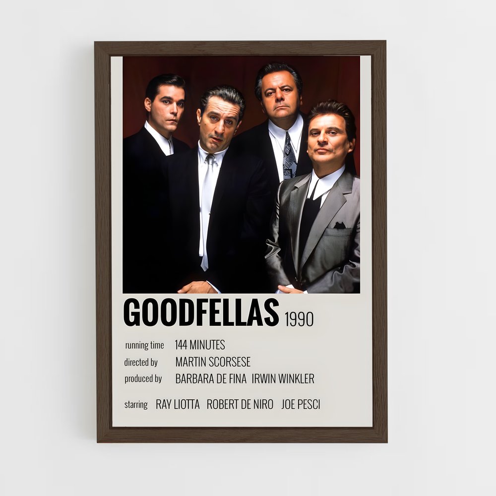 ap-goodfellas-2 cadre Bois foncé