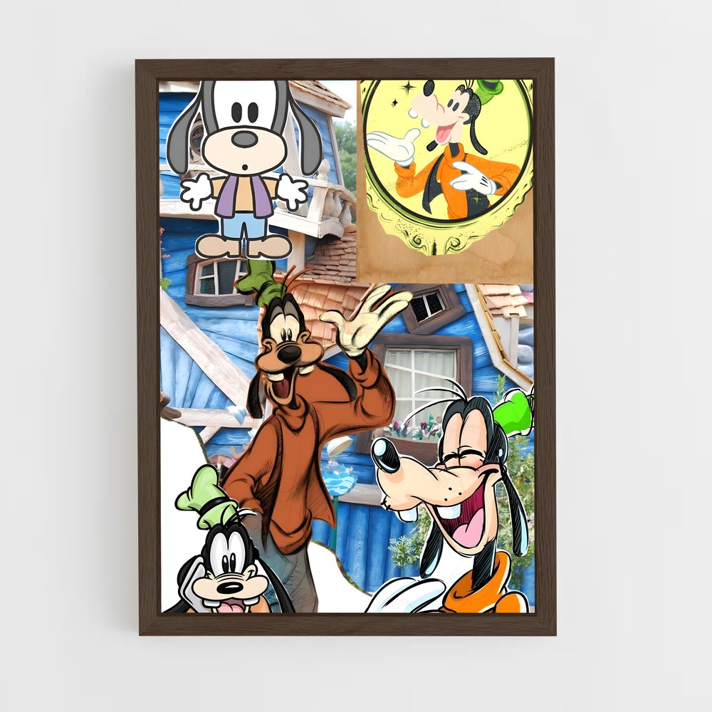 ap-goofy-2 cadre Bois foncé
