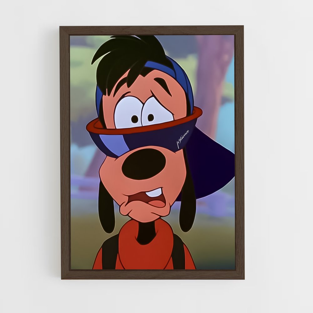 ap-goofy-3 cadre Bois foncé