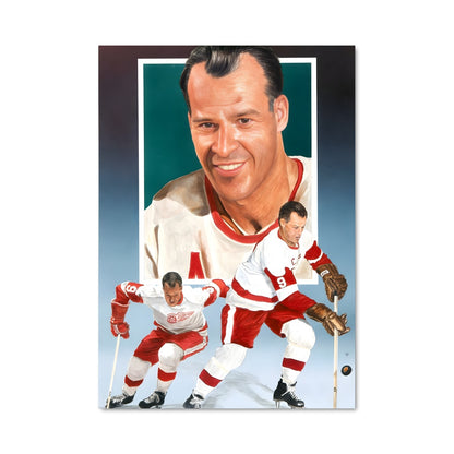 Poster Gordie howe 74132