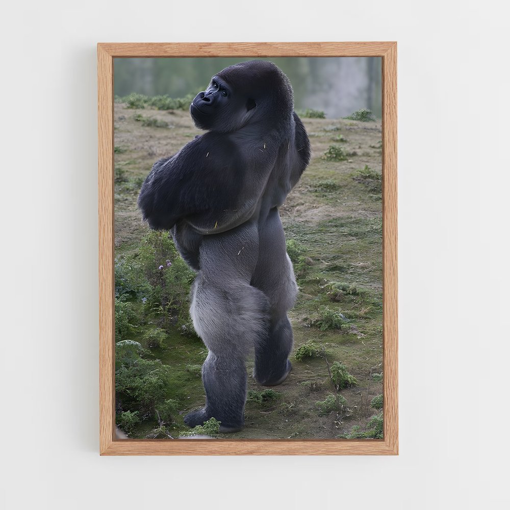 ap-gorilla-9 cadre Bois clair