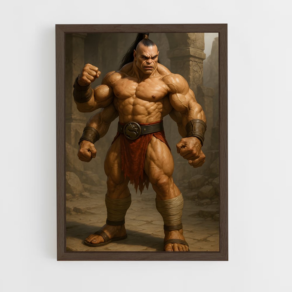 ap-goro-6 cadre Bois foncé