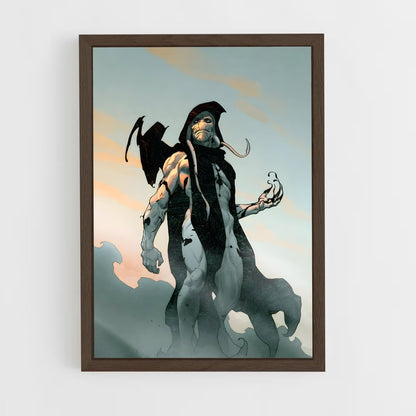 ap-gorr the god butcher-3 cadre Bois foncé
