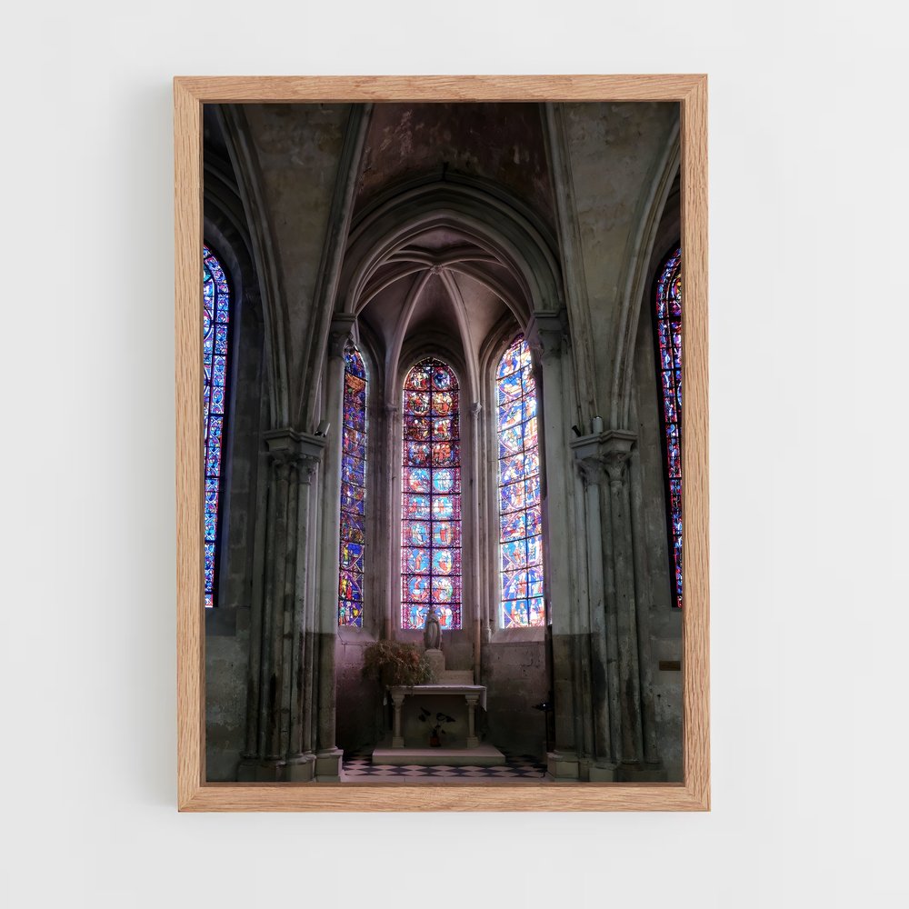 ap-gothic architecture-10 cadre Bois clair