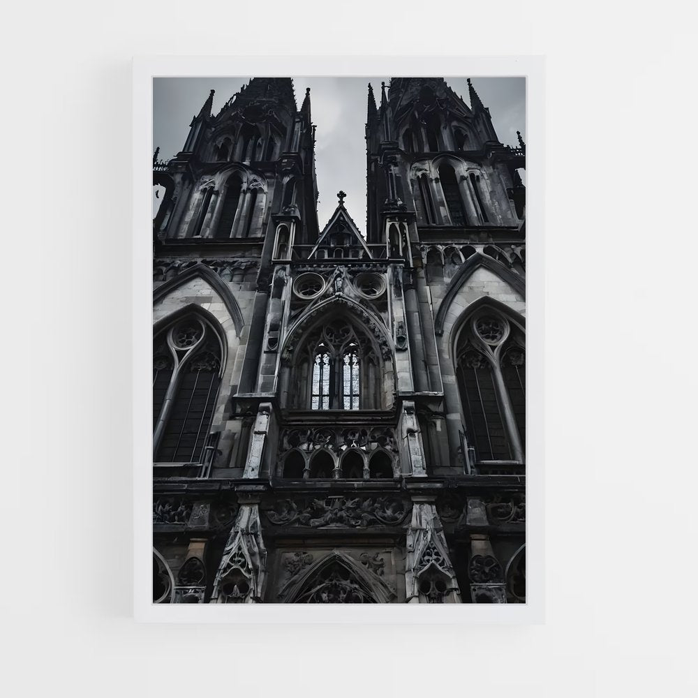 ap-gothic architecture-12 cadre Blanc