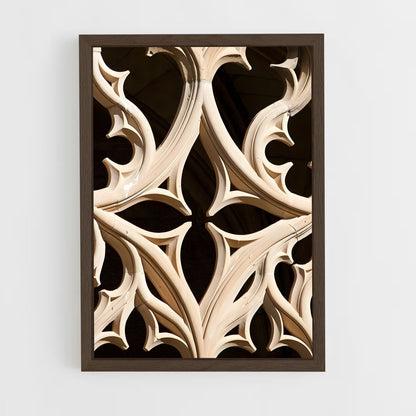 ap-gothic architecture-15 cadre Bois foncé