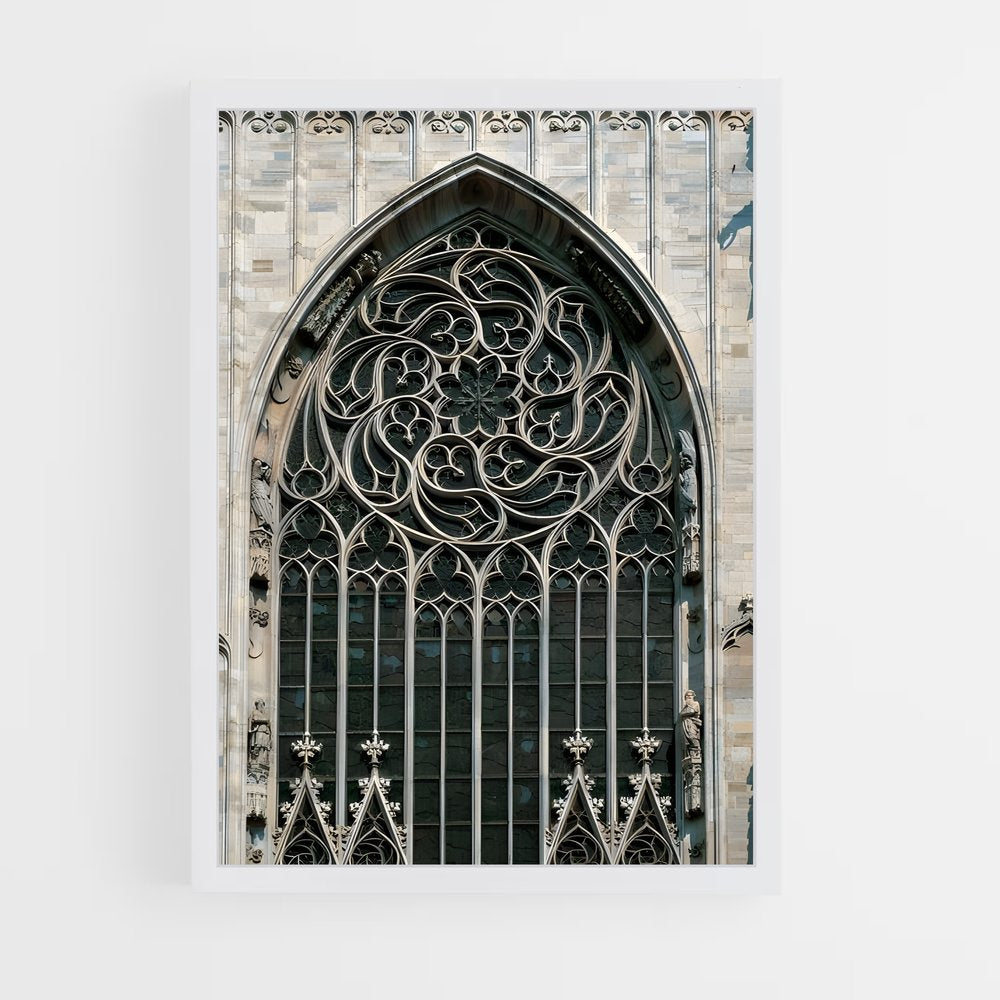 ap-gothic architecture-4 cadre Blanc