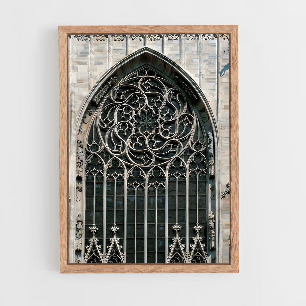ap-gothic architecture-4 cadre Bois clair
