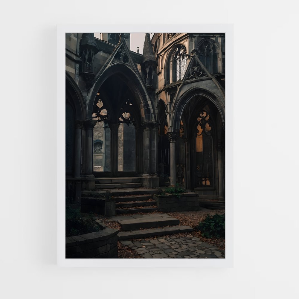 ap-gothic architecture-6 cadre Blanc