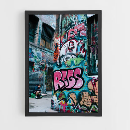 ap-graffiti art-15 cadre Noir