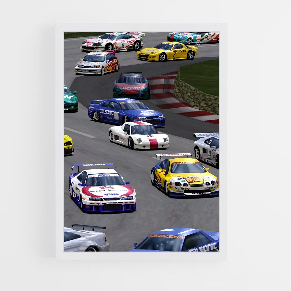 ap-gran turismo-11 cadre Blanc