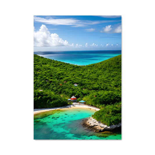 Poster Grand anse beach 92820