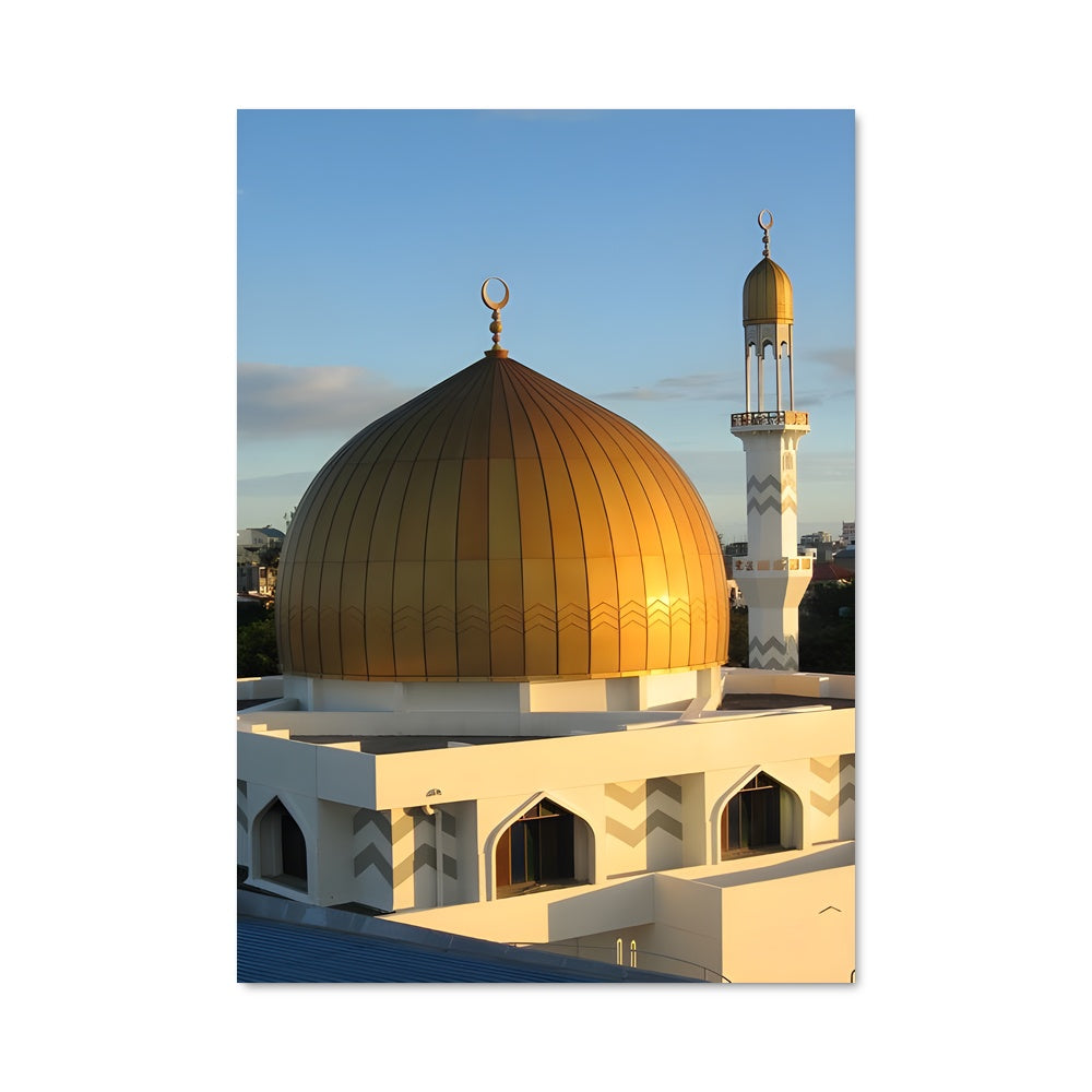 Poster Grande Mosquée Blanche