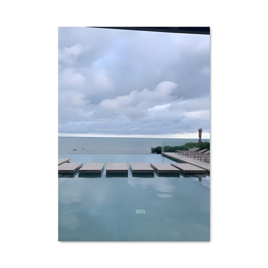 Poster Oasis Céleste