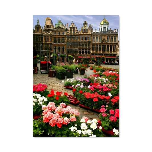 Poster Fleur de Bruxelles
