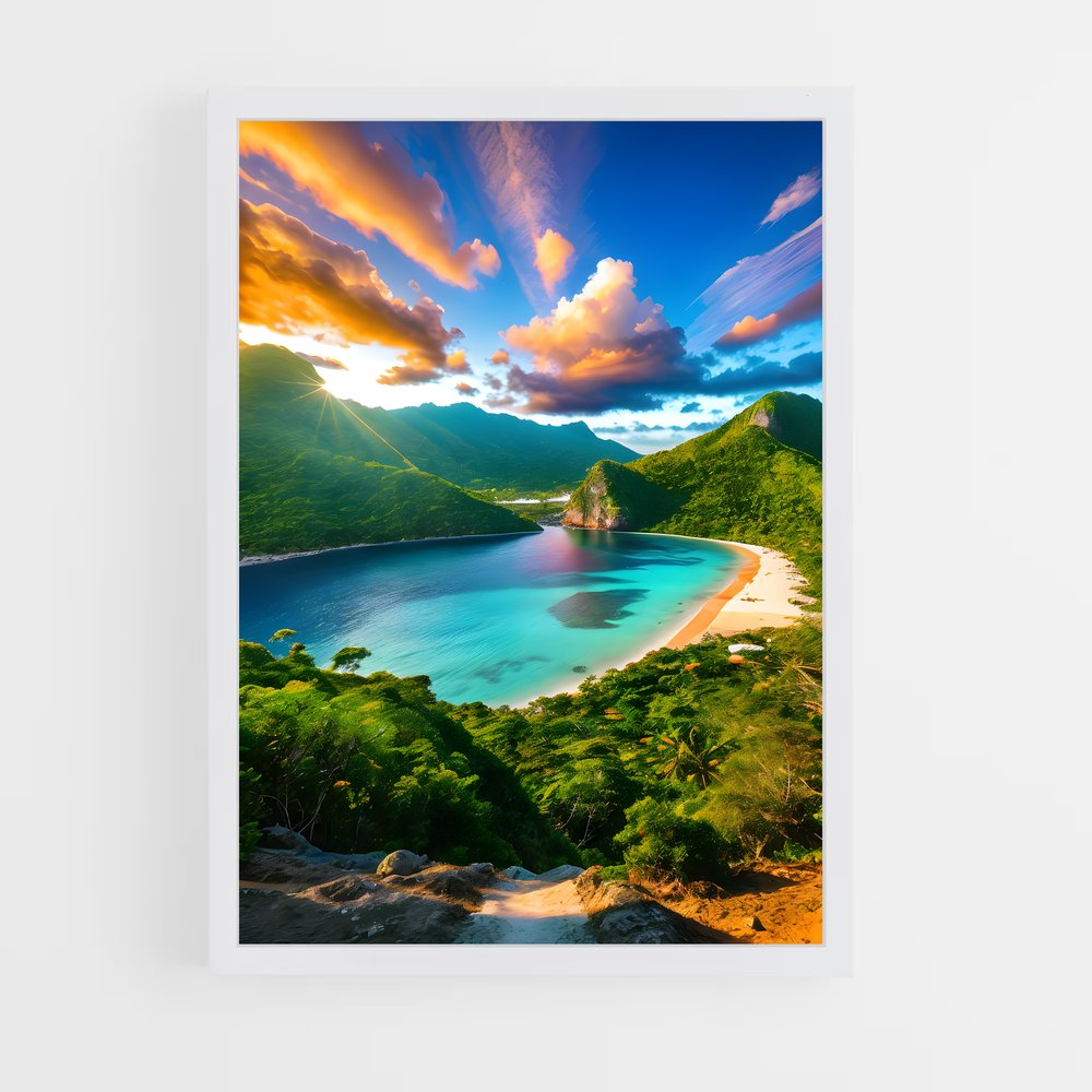 ap-grand anse beach-3 cadre Blanc