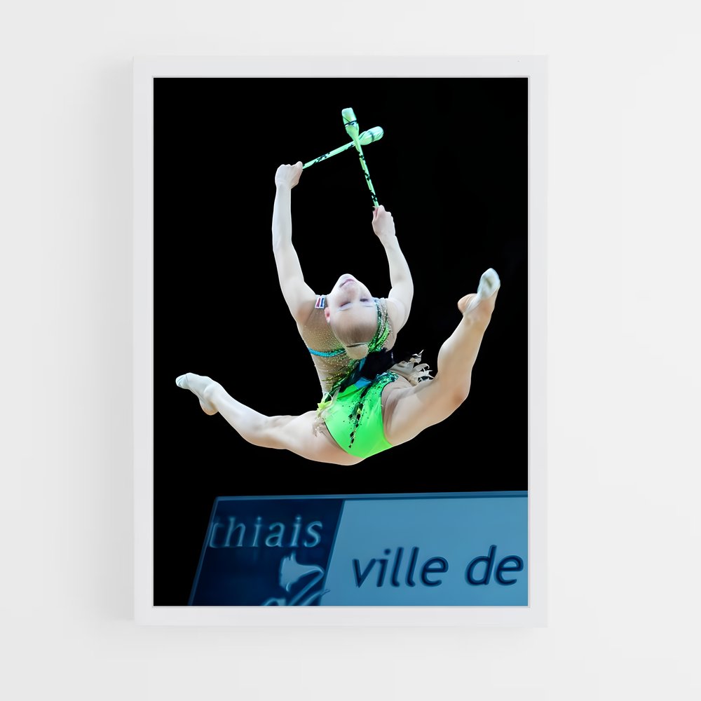 ap-grand prix series gymnastics-1 cadre Blanc
