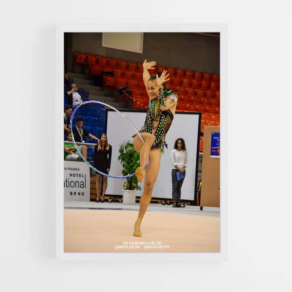 ap-grand prix series gymnastics-3 cadre Blanc