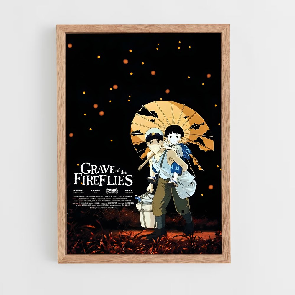 ap-grave of the fireflies-1 cadre Bois clair