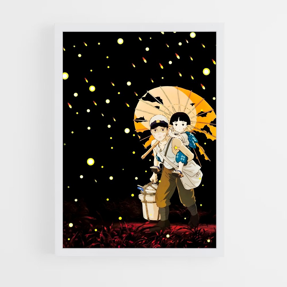 ap-grave of the fireflies-10 cadre Blanc