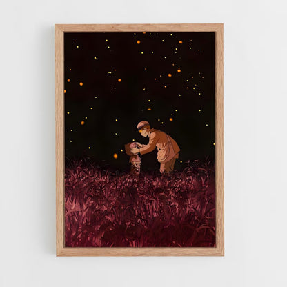 ap-grave of the fireflies-2 cadre Bois clair