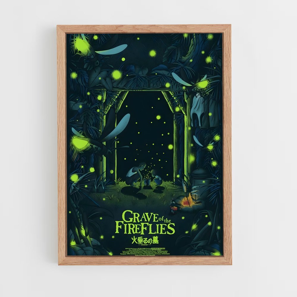 ap-grave of the fireflies-8 cadre Bois clair